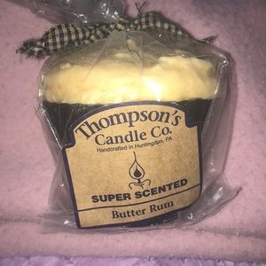 Thompson candle co. Super Scented Butter Rum 10oz